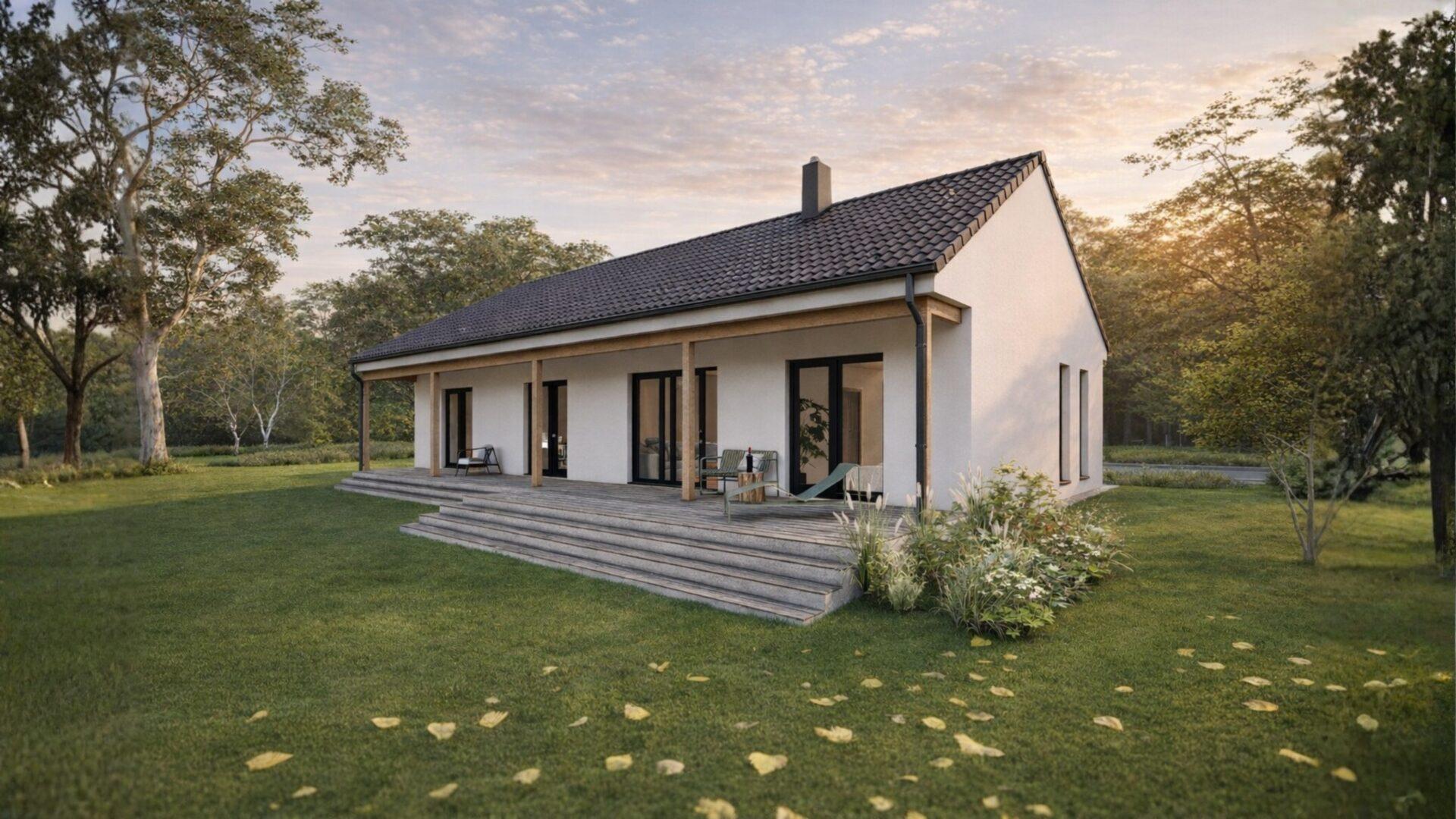 Vizualizace dřevostavby